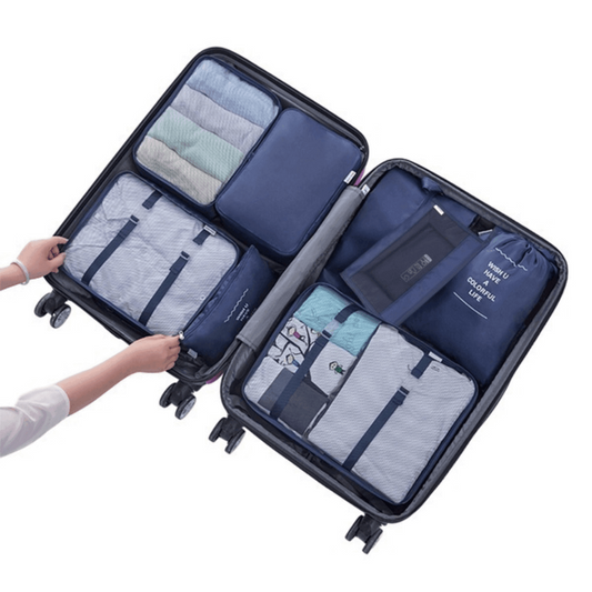 KIT 8 Bolsas Organizadoras á Prova D&#39;água Para Viagem